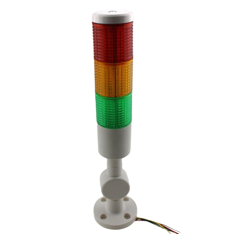 TBD-ST45L-BZ 24VDC 3 layer Flashing LED Machine alarm lamp Signal Tower Warning Light