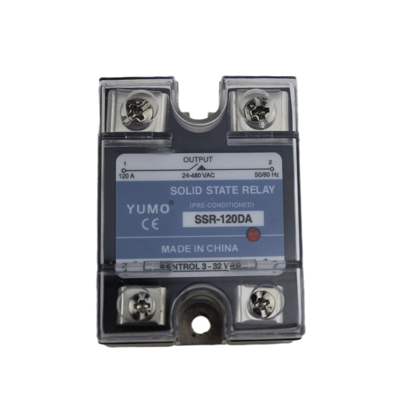  YUMO SSR-120DA DC To AC Solid State Relay